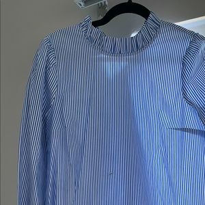 Small j crew striped blouse